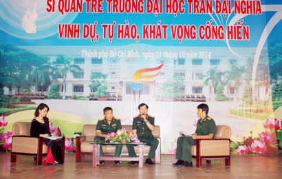 Trường Đại học Trần Đại Nghĩa tổ chức Tọa đàm Sĩ quan trẻ năm 2014