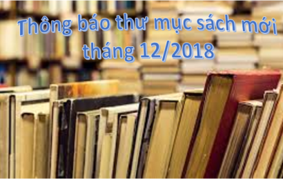 Thư viện xin thông báo danh mục GTTL tham khảo, GTTL Khoa học xã hội và GTTL ngoại ngữ mới Thư viện xin thông báo danh mục GTTL tham khảo, GTTL Khoa học xã hội và GTTL ngoại ngữ mới
