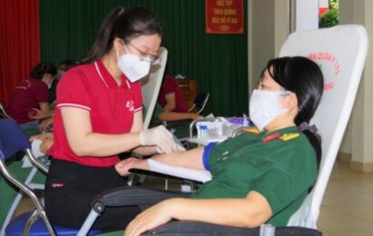 Trường Sĩ quan kỹ thuật quân sự phát động hiến máu tình nguyện Trường Sĩ quan kỹ thuật quân sự phát động hiến máu tình nguyện