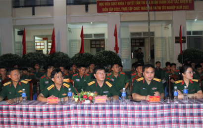 Thanh niên Trường Sĩ quan Kỹ thuật Quân sự: Phát huy phẩm chất “Bộ đội Cụ Hồ” Thanh niên Trường Sĩ quan Kỹ thuật Quân sự: Phát huy phẩm chất “Bộ đội Cụ Hồ”