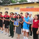 Giao lưu thi đấu thể thao giao lưu với các trường: Trường Đại học Sư phạm TP.HCM và Trường Đại học Mở TP.HCM